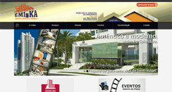 Desktop Screenshot of emika.com.br